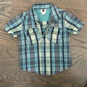 EUC Tea Collection button up 12-18mo